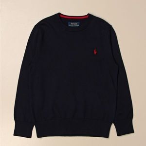 NWT Polo Ralph Lauren Boy crewneck sweater in Pima cotton